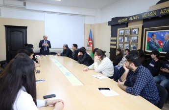 Azərbaycan Turizm və Menecment Universitetində maarifləndirici tədbir keçirilib - FOTO