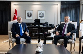 Hakan Fidan Xələf Xələfovla görüşüb