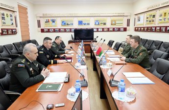 Azərbaycan və Belarus hərbi mütəxəssislərinin görüşü olub