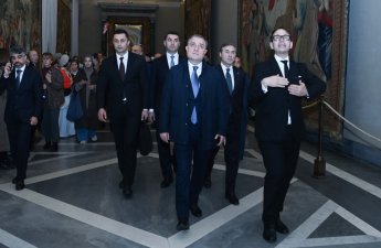 Байрамов посетил Базилику Святого Петра