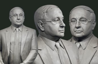 Elçin Əfəndiyevin heykəli hazırlandı- FOTO+ÖZƏL