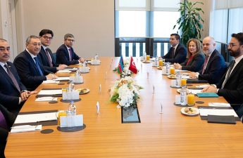 Xələf Xələfov Ərdoğanın baş müşaviri ilə görüşüb - FOTO