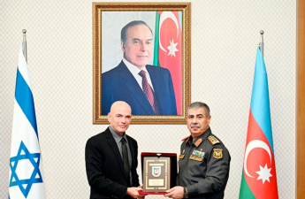 Zakir Həsənov İsrail nümayəndə heyətini qəbul edib