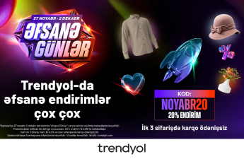 Trendyol ilin “Əfsanə günlər”ini elan edir