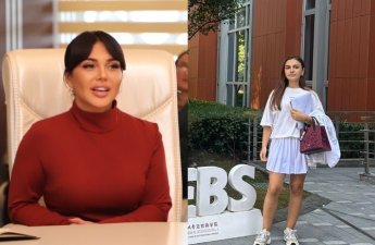 Samirə qızını görmək üçün Şanxaya getdi - FOTO