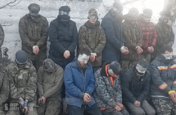 Ukrayna döyüşçüləri yalnız bir kəndin təmizlənməsi zamanı 53 işğalçını öldürdü...-19 əsir...-XƏRİTƏ- VİDEO