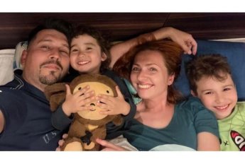 Yanğına bir neçə saat qalmış çəkdirdikləri fotonu paylaşdı