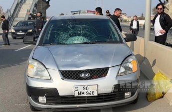 Bakı-Quba yolunda avtomobilin vurduğu piyada öldü