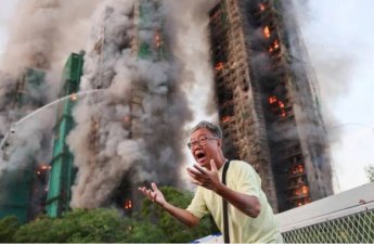 Honkonqda yanğında ölənlərin sayı 146 nəfərə çatıb