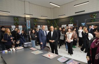 BSU-nun kollektivi və tələbələri İsmayıllı rayonunda yerləşən DOST Evi filialını ziyarət edib - FOTO