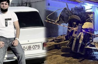 Dəhşətli qəzada ölən 22 yaşlı Ələsgərin FOTOSU