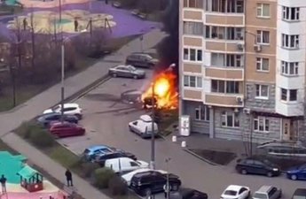 Moskvada gün ərzində ikinci avtomobil partlayıb