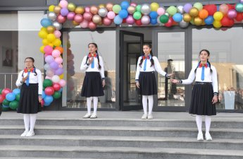 Horovlu kənd tam orta məktəbi fəaliyyətə başlayıb - FOTO