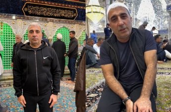 Rafael İsgəndərov İraqda - VİDEO