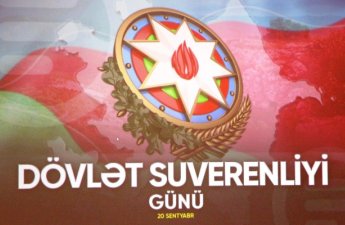 Dövlət Suverenliyi Günü iş günü hesab edilməyəcək