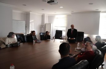 BSU-nun rektoru Marmara Universitetində mühazirə ilə çıxış edib - FOTOLAR