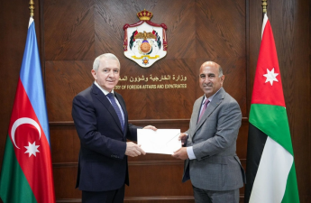 Azərbaycanın Əmmandakı səfiri İordaniya XİN-in baş katibinə etimadnaməsini təqdim edib