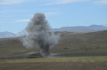 В Агдере мужчина подорвался на мине