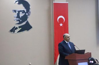 BSU-nun rektoru Trakya Universitetində “Dəyişən geosiyasi reallıqlar və Azərbaycanın regional liderliyi” mövzusunda çıxış edib - FOTO