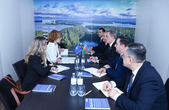 Ceyhun Bayramov NATO rəsmisi ilə regional və beynəlxalq təhlükəsizliyi müzakirə edib - FOTO