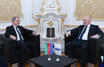 Azərbaycan XİN başçısı ATƏT-in Baş katibi ilə Bakı-İrəvan sülh prosesini müzakirə edib - FOTO