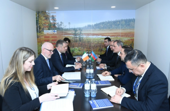 Ceyhun Bayramov irland nazirlə Azərbaycanın sülh gündəmini müzakirə edib - FOTO