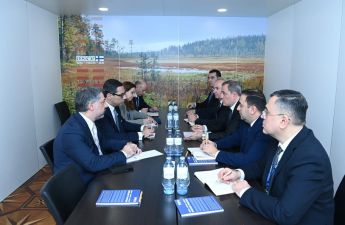 Azərbaycan və Kipr XİN başçıları regional vəziyyəti müzakirə edib - FOTO