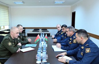 Bakıda Azərbaycan və Belarus hərbi mütəxəssisləri görüşüb - FOTO