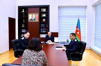 Baş prokuror Sumqayıt şəhərində vətəndaşları qəbul etdi - FOTO