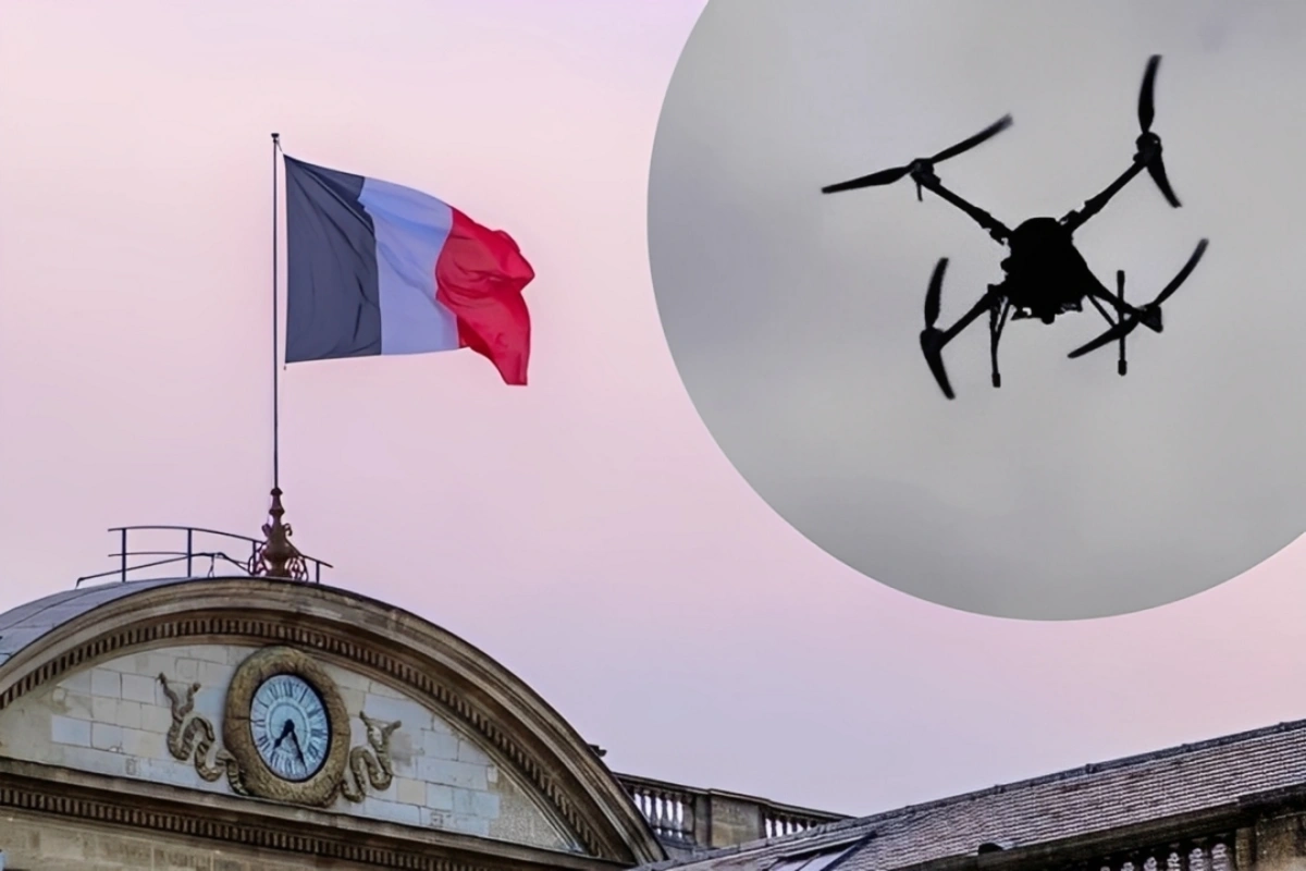 Fransada nüvə silahı olan hərbi baza üzərində naməlum dronlar görünüb