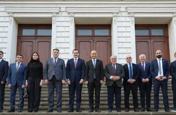 Emin Əmrullayev Gürcüstanın aparıcı ali təhsil müəssisələrinə səfər etdi - FOTO