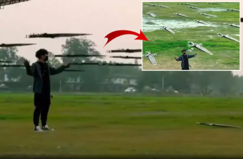 ABŞ-nin yuxularını qaçıracaq görüntü - Dron ordusu qurdu - VİDEO