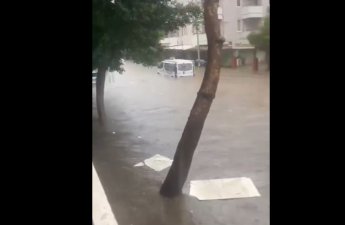 Мощные ливни накрыли Аланью-ВИДЕО