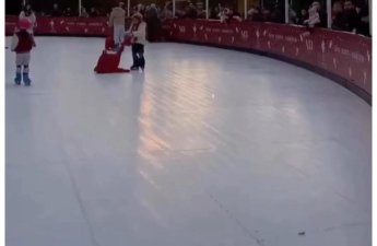 Bulvardakı bu meydança plastmasdan imiş... - VİDEO