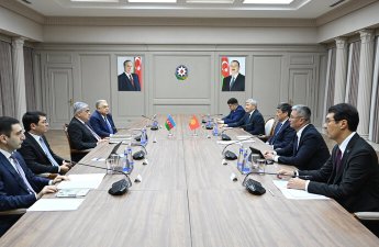 Azərbaycanla Qırğızıstan arasında Hökumətlərarası Komissiyanın 6-cı iclası keçirildi - FOTO