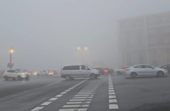 Naxçıvanda qatı duman müşahidə olunur - Yollarda hərəkət çətinləşdi