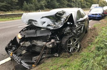 Goranboyda yol qəzasında 3 nəfər xəsarət alıb