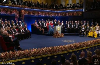 2025-ci ilin Nobel mükafatı Stokholmda laureatlara təqdim edilib