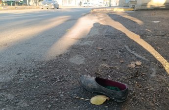 Tovuzda piyadanın ölümü ilə nəticələnən yol qəzası baş verib - FOTO 
