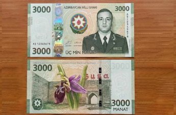 Üzərində Polad Həşimovun şəkli olan 3000 manatlıq əsginaslar tədavülə buraxılıb?