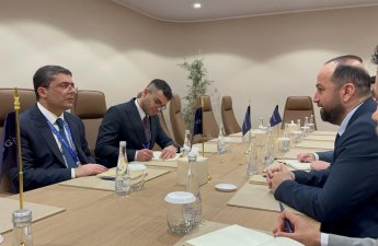 Əhməd İsmayılov Suriyanın informasiya naziri ilə görüşdü - FOTO