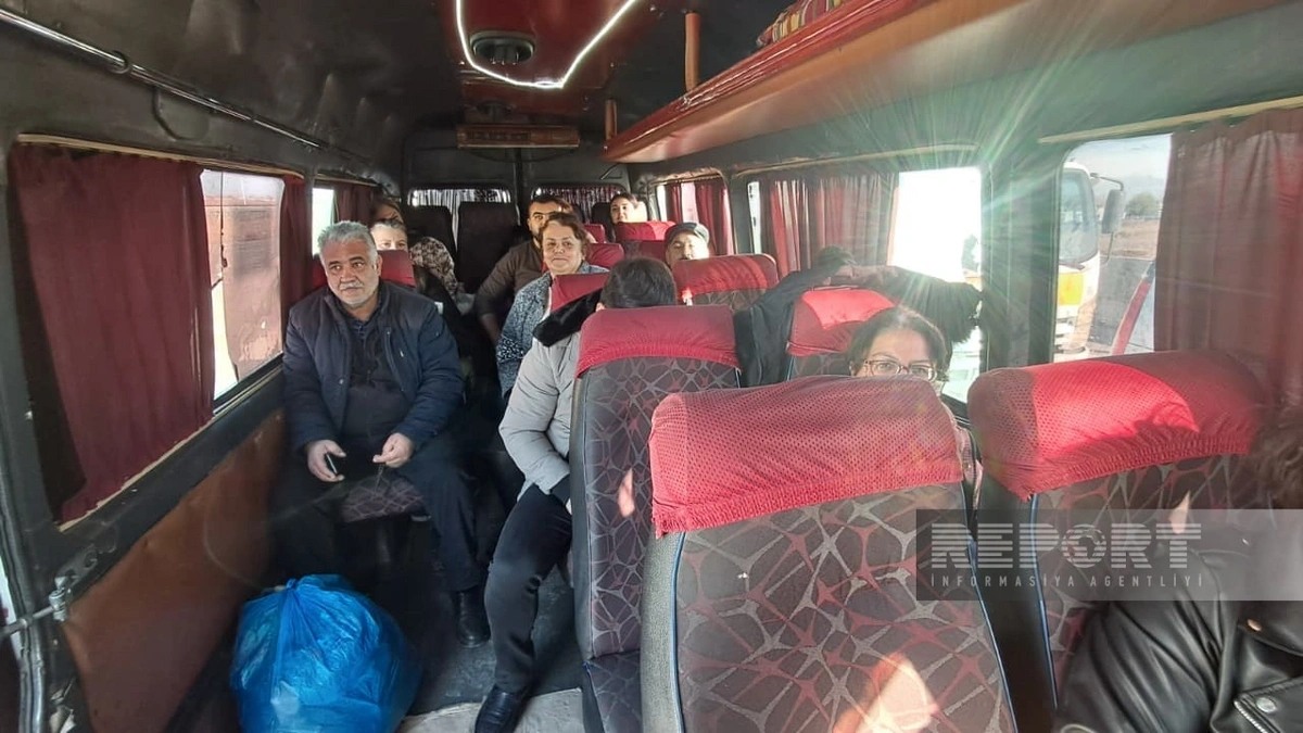 Xocalının Şuşakənd, Ballıca və Badara kəndlərinə növbəti köç yola salınıb - FOTO