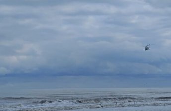 Astarada itkin düşən balıqçıların axtarışına helikopter cəlb olundu