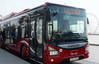 Bakıda 9 marşrut üzrə avtobusların hərəkət sxemi müvəqqəti dəyişdirilir