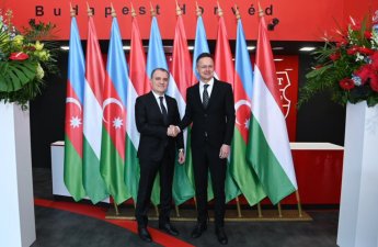 Budapeştdə Azərbaycan və Macarıstan XİN rəhbərlərinin görüşü keçirilir - FOTO