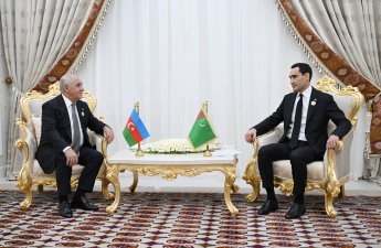 Али Асадов встретился в Ашхабаде с президентом Туркменистана