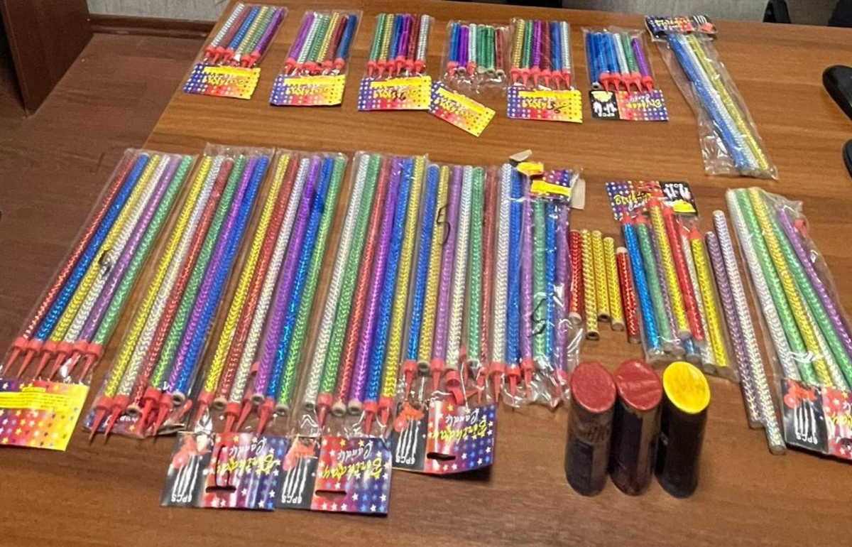 В Габалинском районе задержан торговец пиротехникой