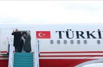 Начался визит Эрдогана в Туркменистан