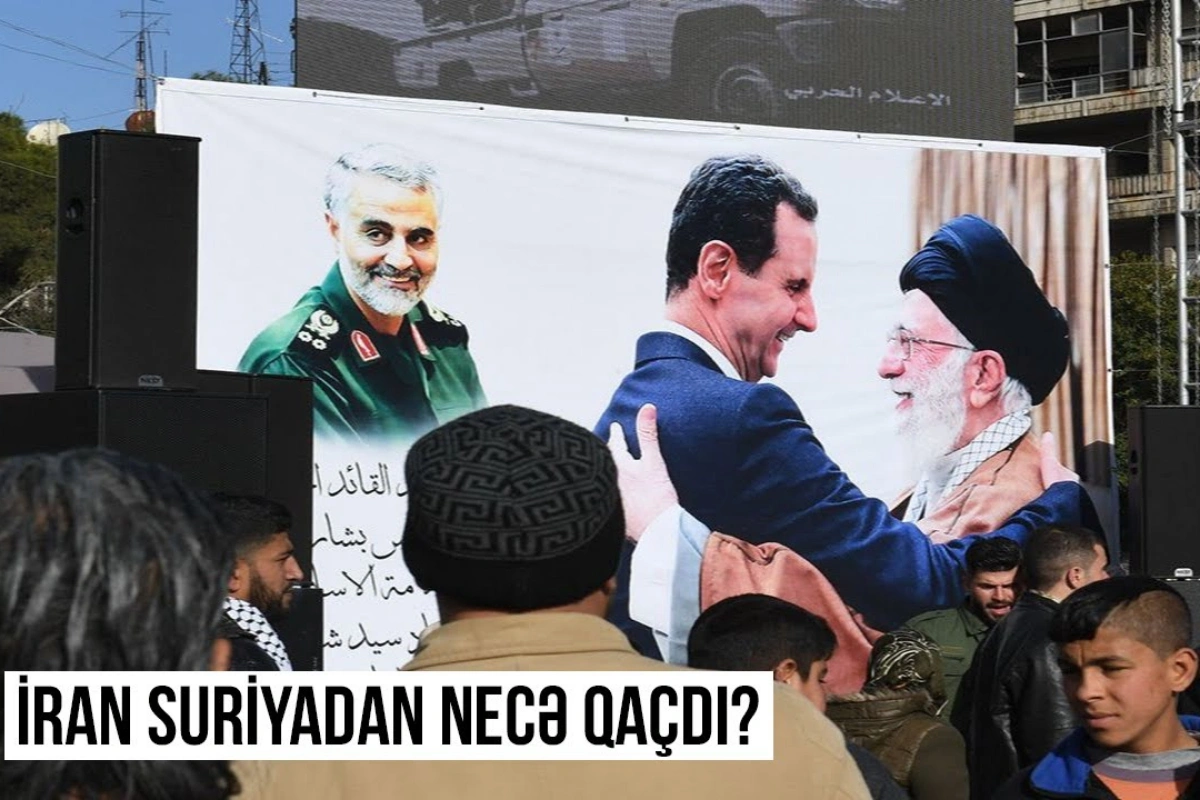İran Suriyadan necə qaçdı? - VİDEO