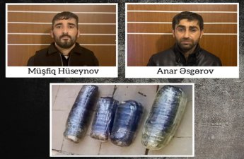 Salyanda 9 kq narkotik vasitə satmaq istəyən iki nəfəri saxlanılıb